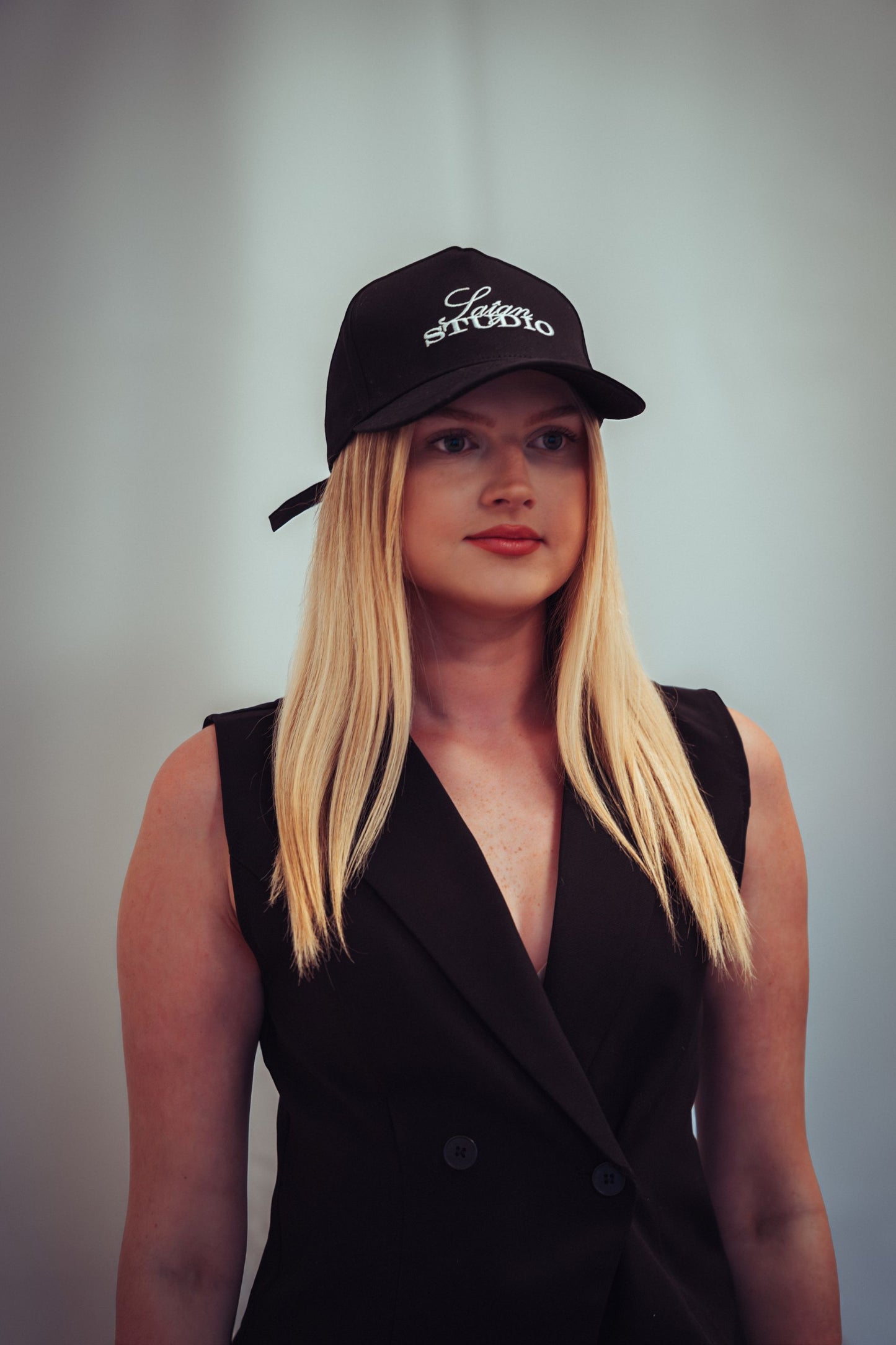 Slogan Cap - Black