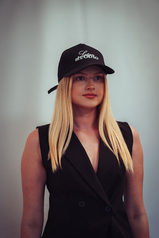 Slogan Cap - Black